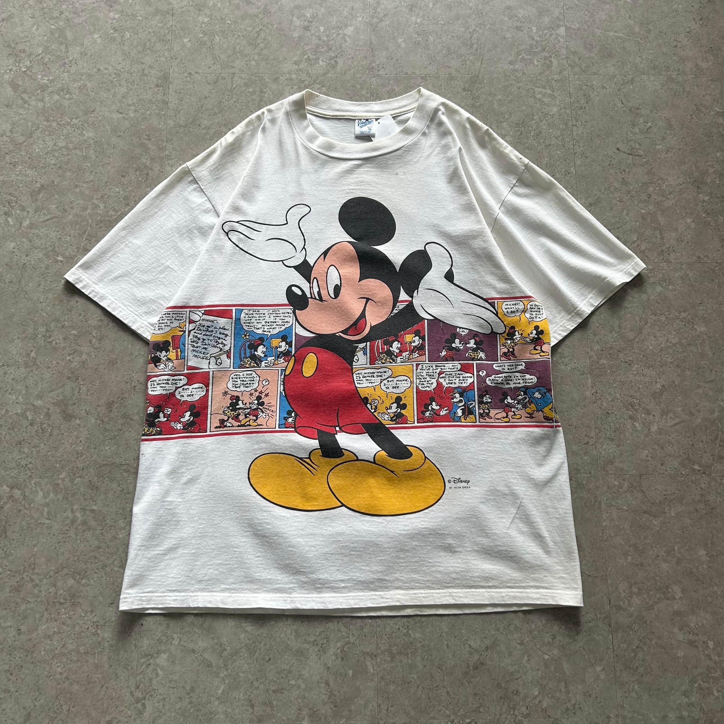 80s MICKEY MOUSE comic design T-shirt【仙台店】