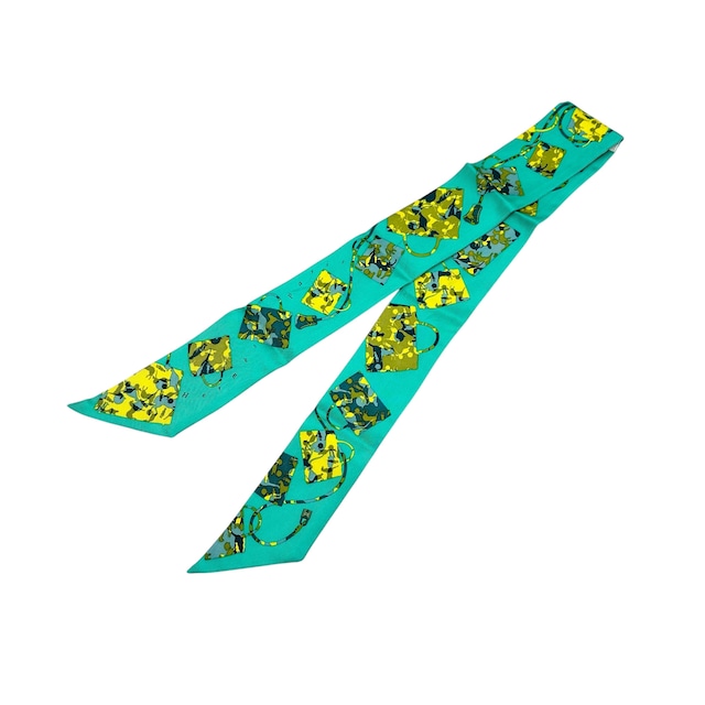 HERMES エルメス ツイリー ケリーの馬車 スカーフ リボン　27986-202603