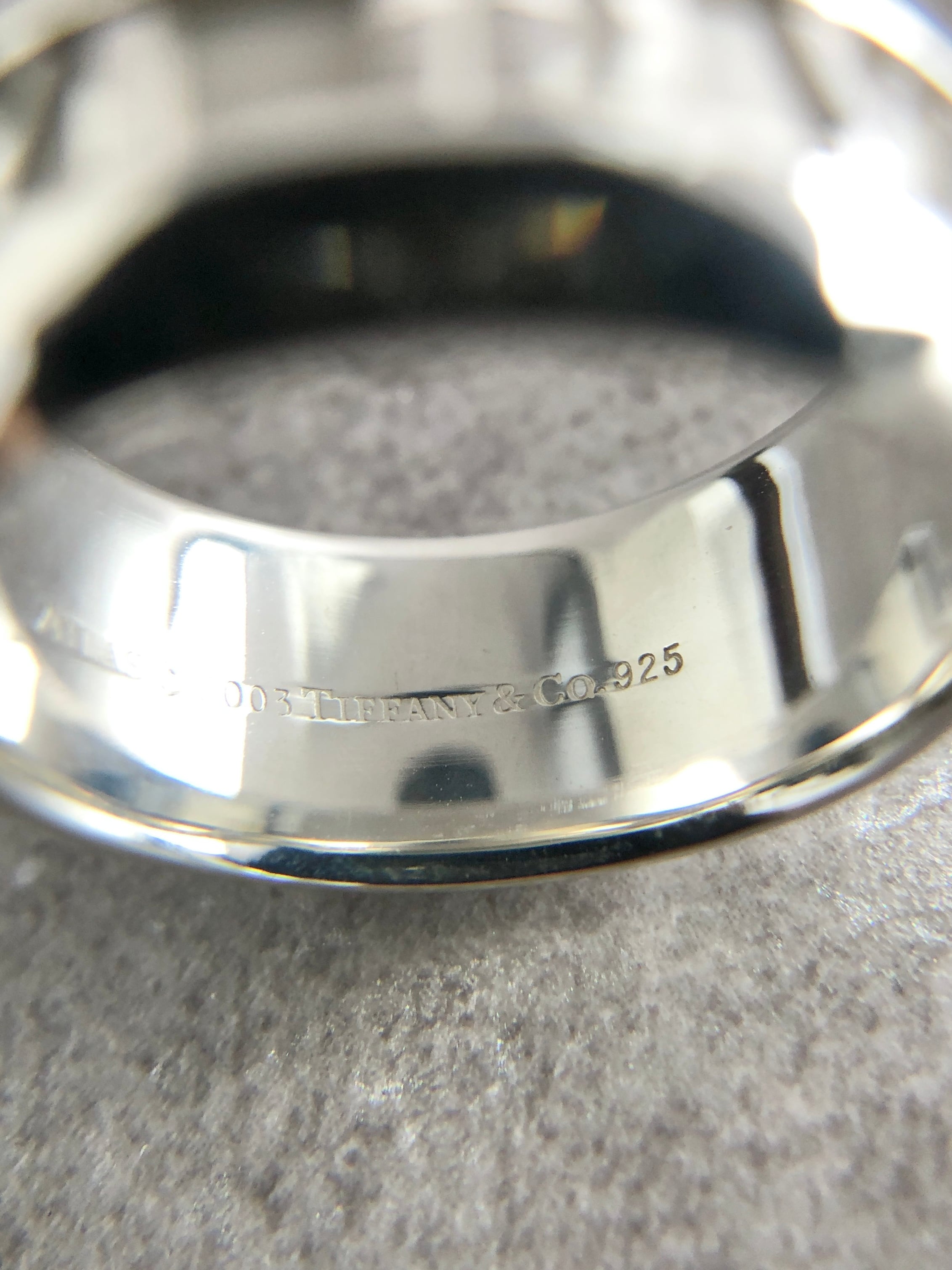 Tiffany & Co. ティファニー 指輪 16号 シルバー アトラス 925 リング