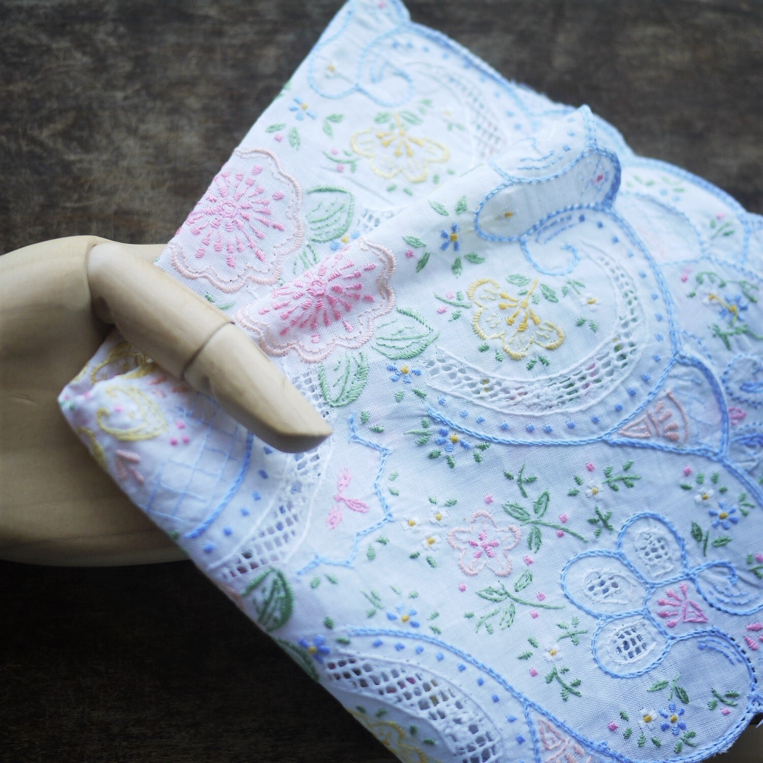 汕頭 スワトウハンカチ ヴィンテージ中国 | こりすのパン屋Base店  