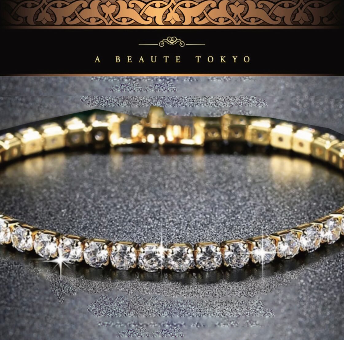 輝き保証◇改良型 3mm 17cm テニスブレスレット SONAダイヤモンド  
