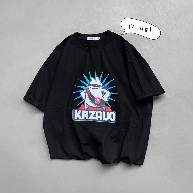 全3色 Tシャツ カットソー プリント カジュアル シンプル