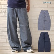 ◆リップデニム&ヒッコリー バレルレッグパンツ◆rs-100622
