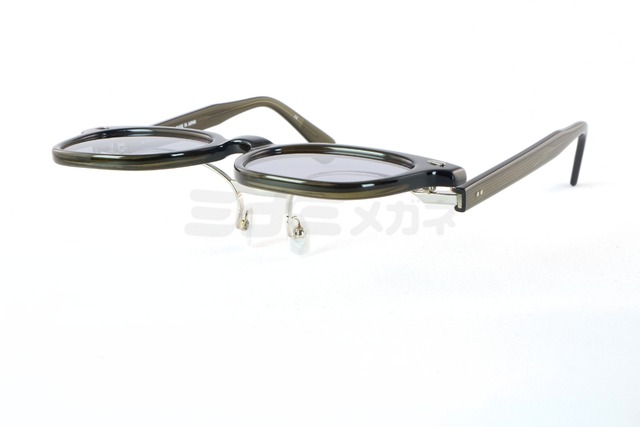 BOSTON CLUB 単式 跳ね上げ サングラス MARC Col.03 ウエリントン クラシカル マーク ボストンクラブ 鯖江 日本製 正規品-5枚目