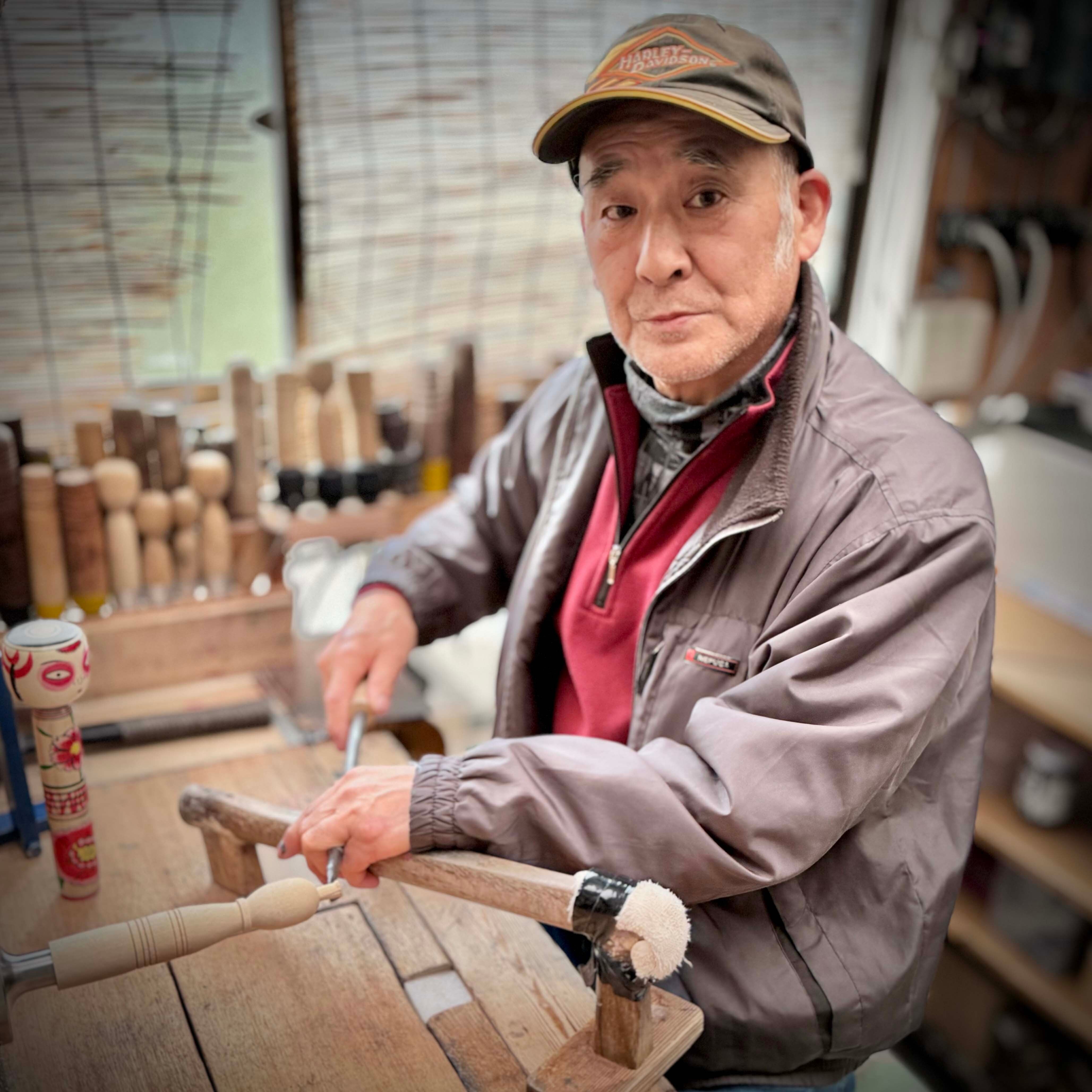 中ノ沢系 / 半澤正則工人（牡丹2輪 11cm）