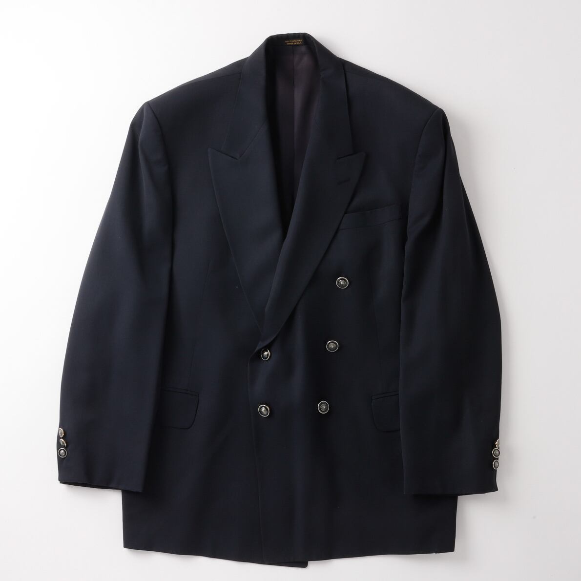 極美品】70s special navy blazer double Jacket about size42 made in 