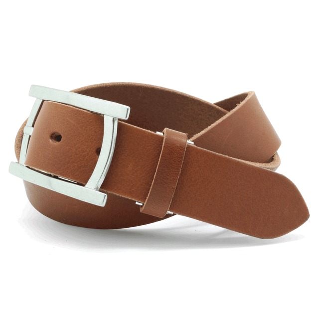 LOCAL WORKS　栃木レザーベルト　067L　”バケッタレザー”使用　ラダーバックルベルト　帯幅4㎝　男女兼用　バックル交換可能　長さ調整可　レザーベルト　革ベルト　ベルト　シュリンク加工