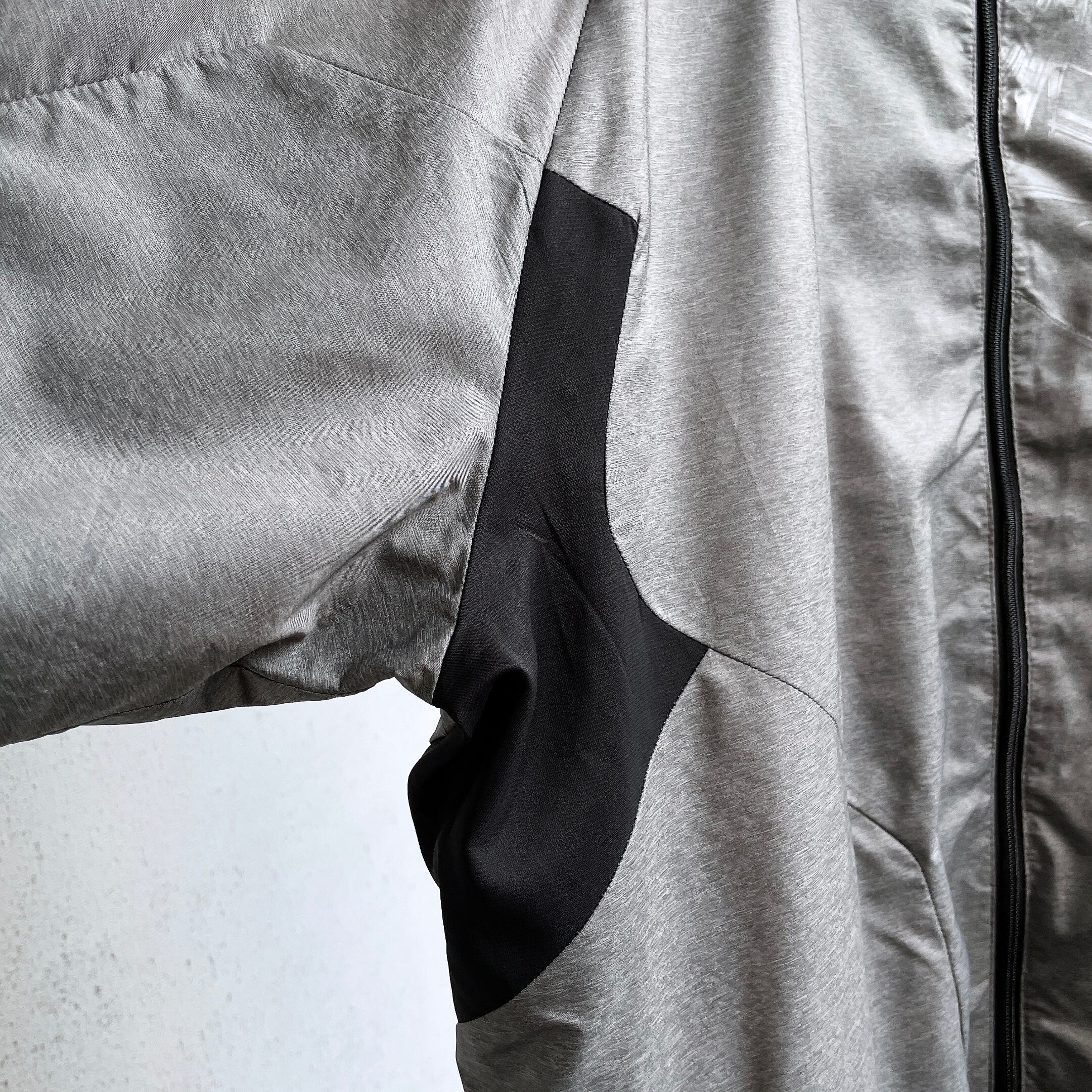 OAKLEY TYPE-02 Mat silver × Black Bi color technical blouson