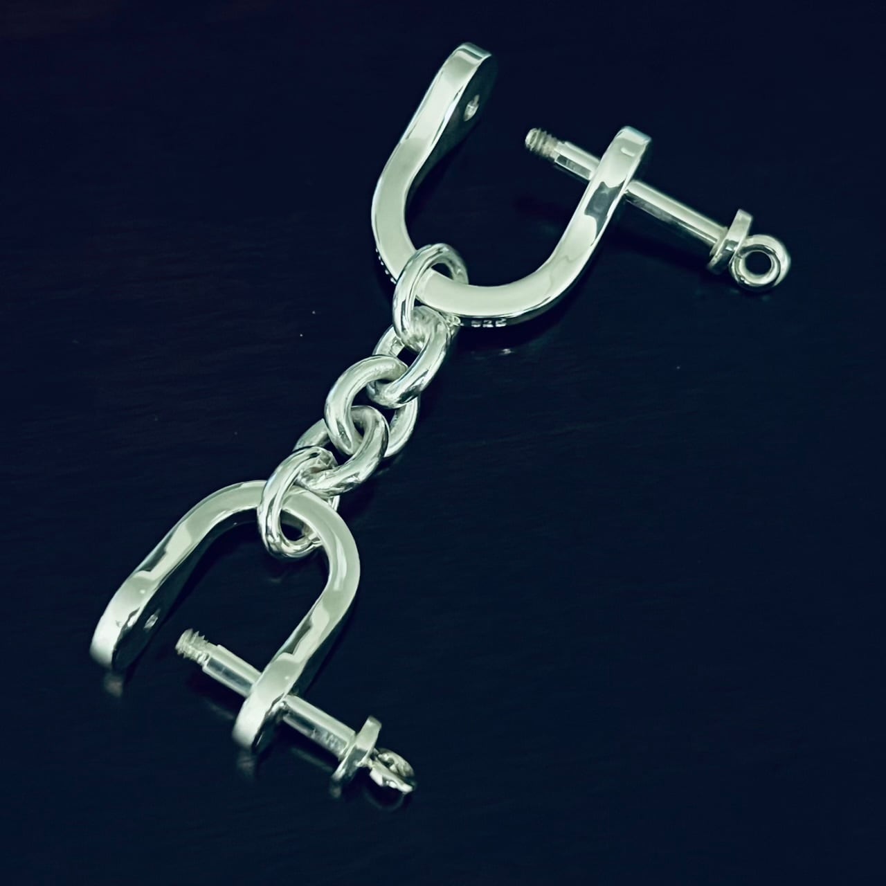 Tiffany ティファニー シャックル キーリング VINTAGE TIFFANY & CO. Double Shackle Key Chain Sterling