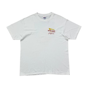 IN-N-OUT BURGER CALIFORNIA T-SHIRT SIZE XL (USED)
