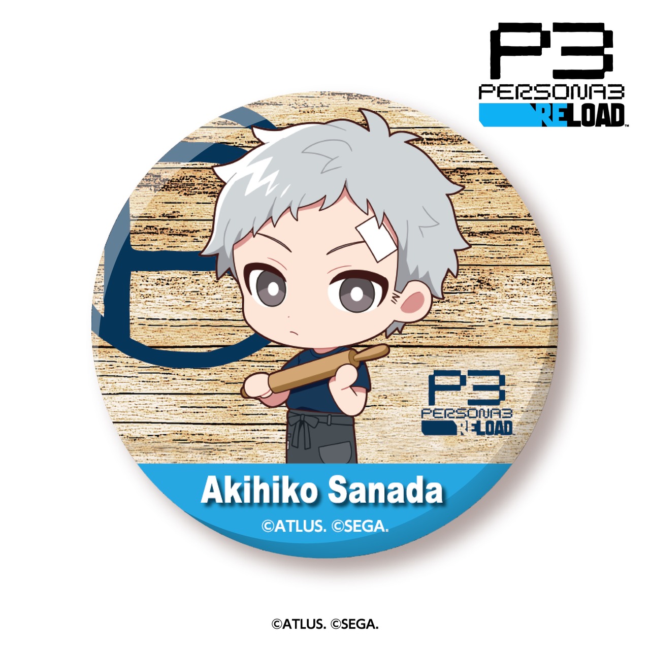 『ペルソナ3 リロード』『ペルソナ5 ザ・ロイヤル』×R Baker コラボ限定　缶バッジ P3R（ブラインドパッケージ）