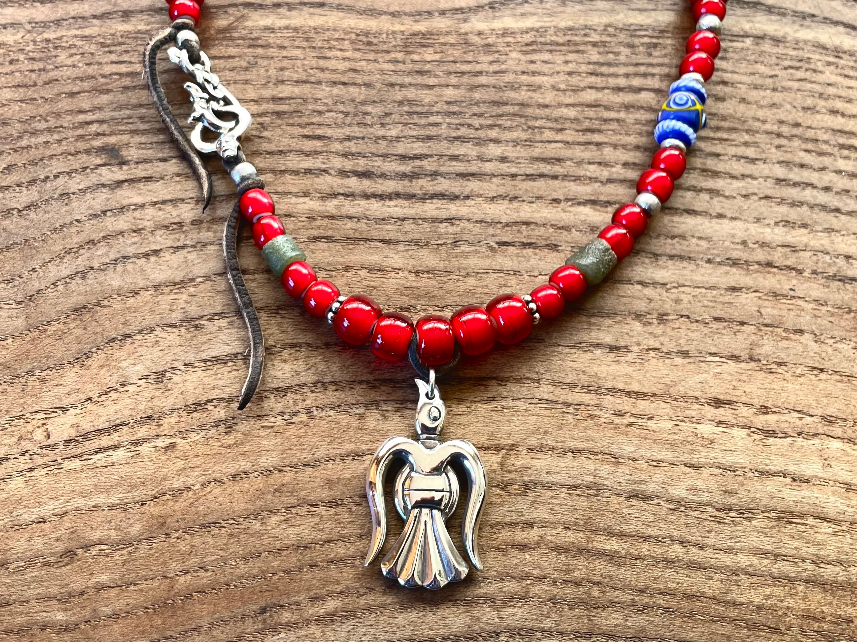 ヴァイキング ワタリガラス ネックレス［シルバー925］［20世紀 チェコ  