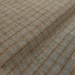 残りわずか！先染め Yarn Dyed グリーン系 ストライプ SK226