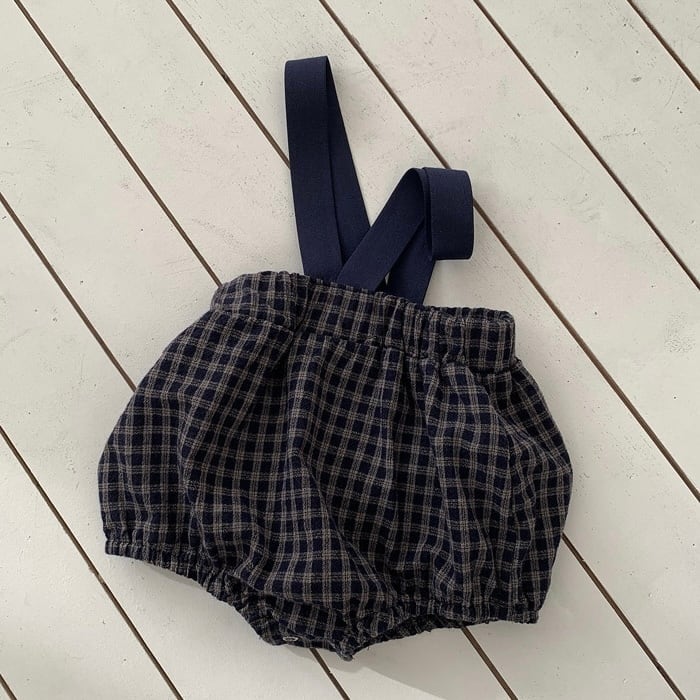 bebe holic check bloomers