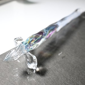 氷のガラスペン（10)