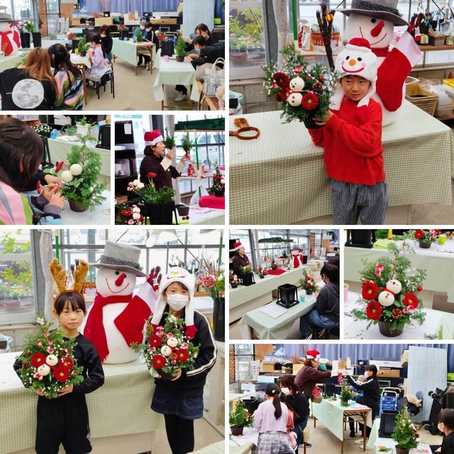 親子の思い出作りにぴったり！冬のミニツリーアレンジ(fl2025-12-20)