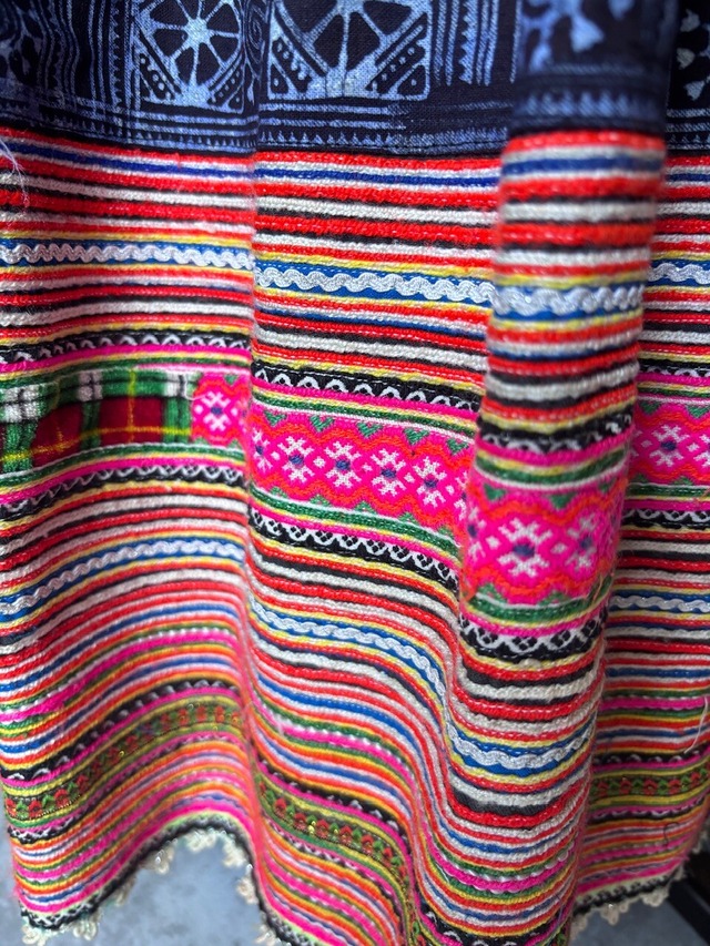 花モン族スカート 095 ロング 裾”ハーフ”ボリューム bamiオリジナル