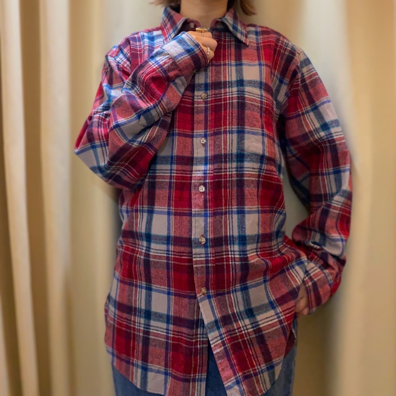 70s PENDLETON vintage wool shirt アメリカ製