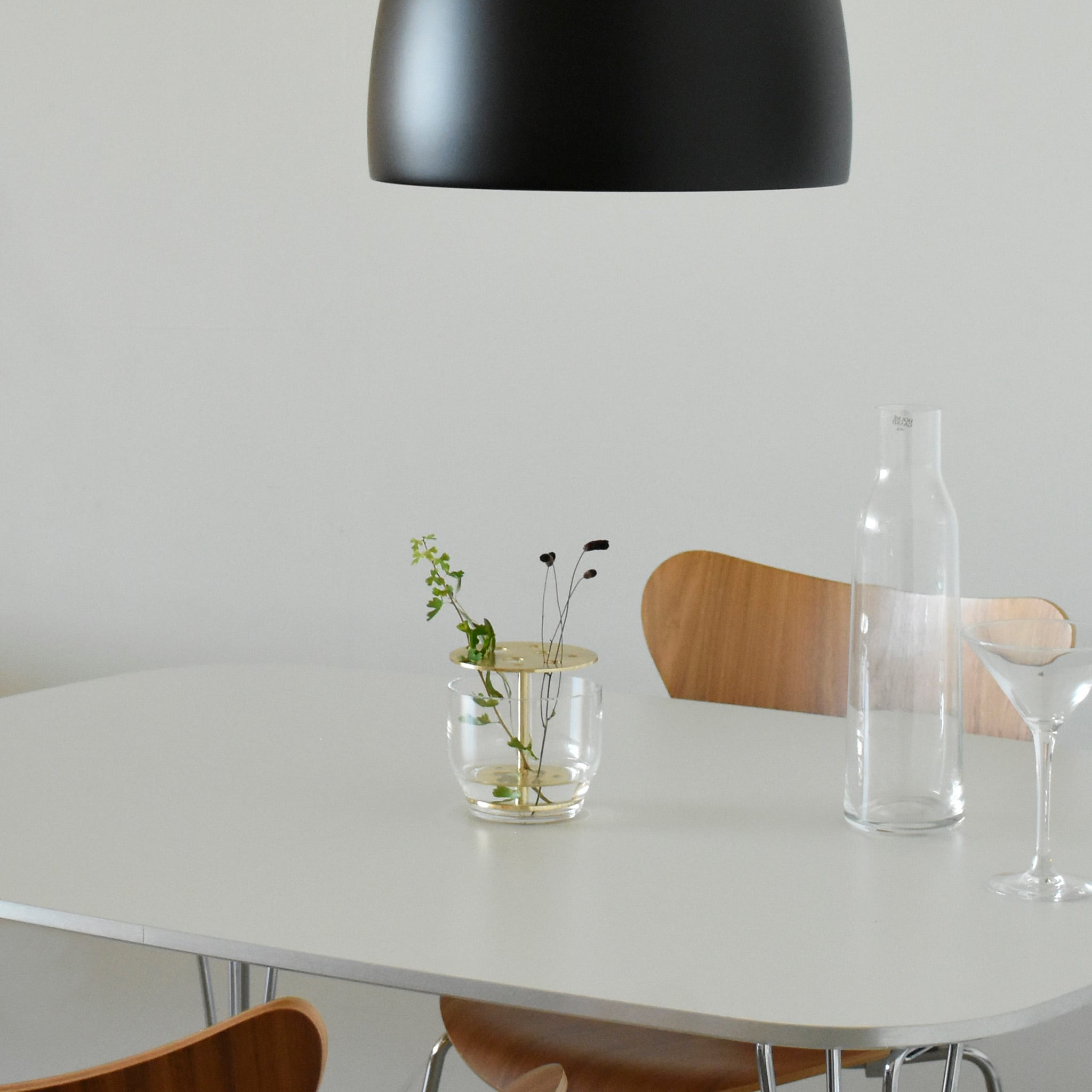 IKEBANA VASE SMALL / 真鍮ラッカー / イケバナベース / スモール