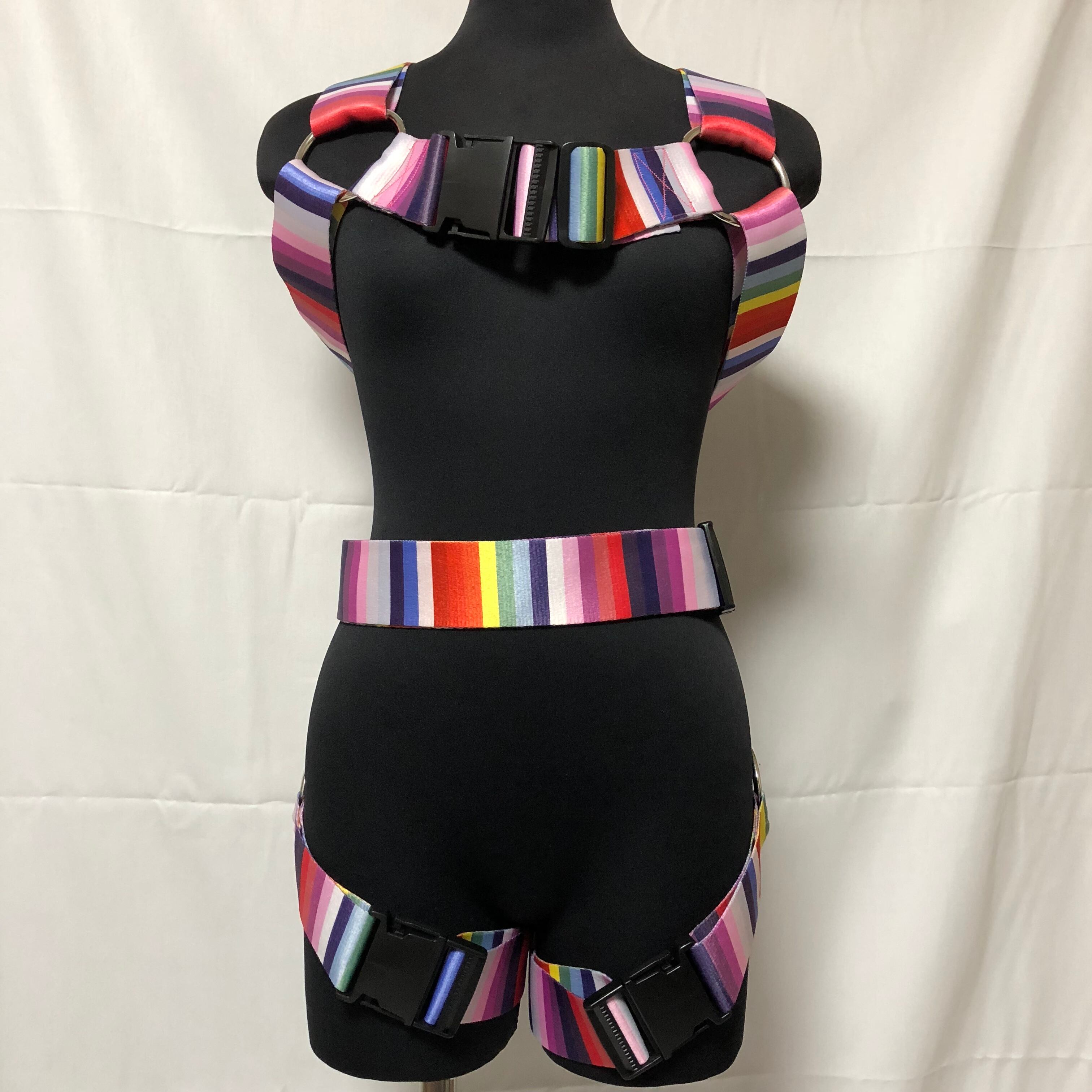 フルハーネス 虹色 50mm幅