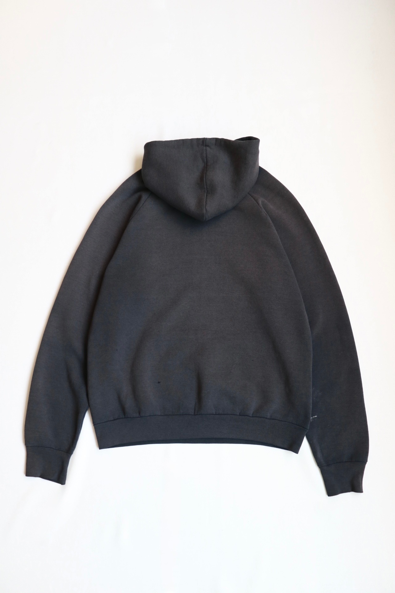 90s Fruit of the loom faded black hoodie