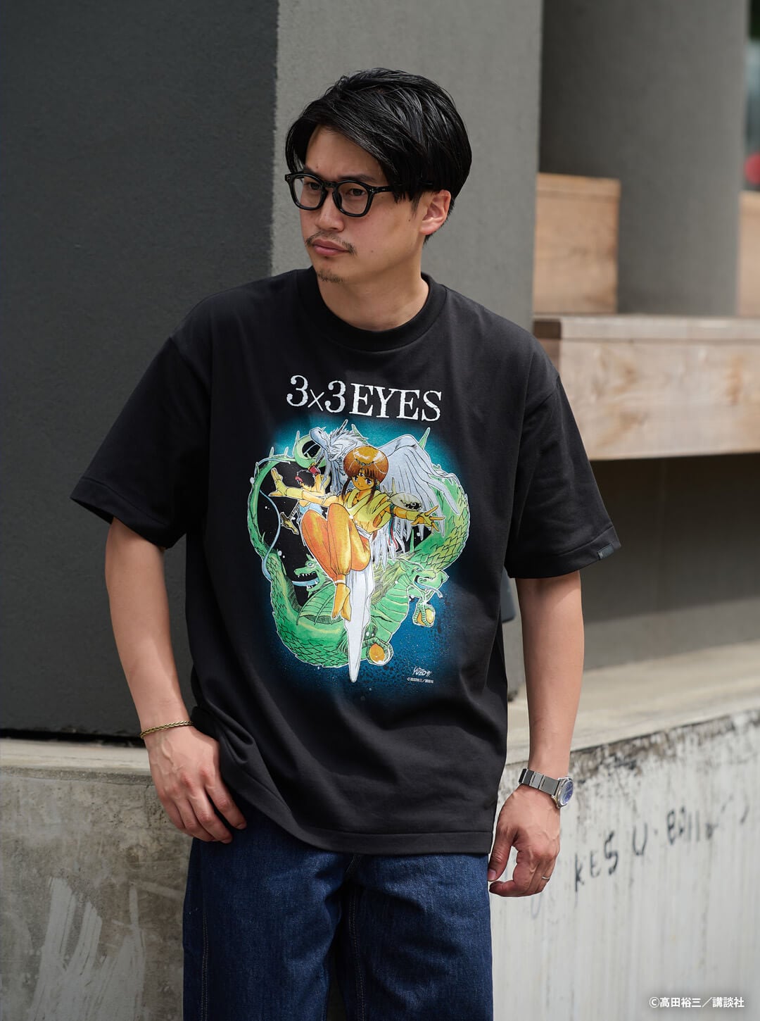 EXCLUSIVE LINE】「3×3EYES」T-Shirt | Number Rock