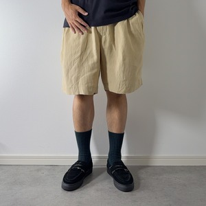 Polo by Ralph Lauren Double-pleated linen silk shorts [W40] 古着