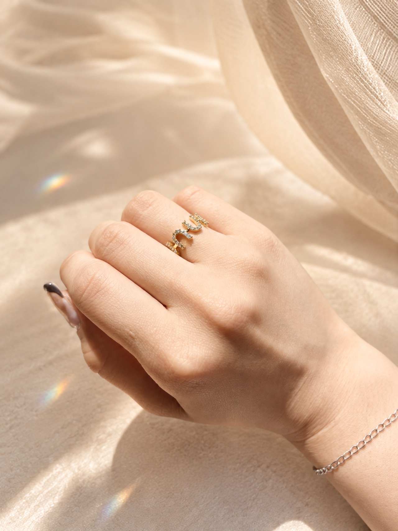 Rhythm Ring｜Pink Gold Plated