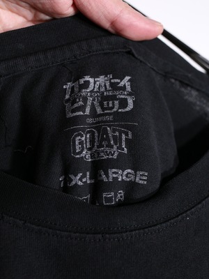 "カウボーイビバップ" GOAT-CREW super over size tee