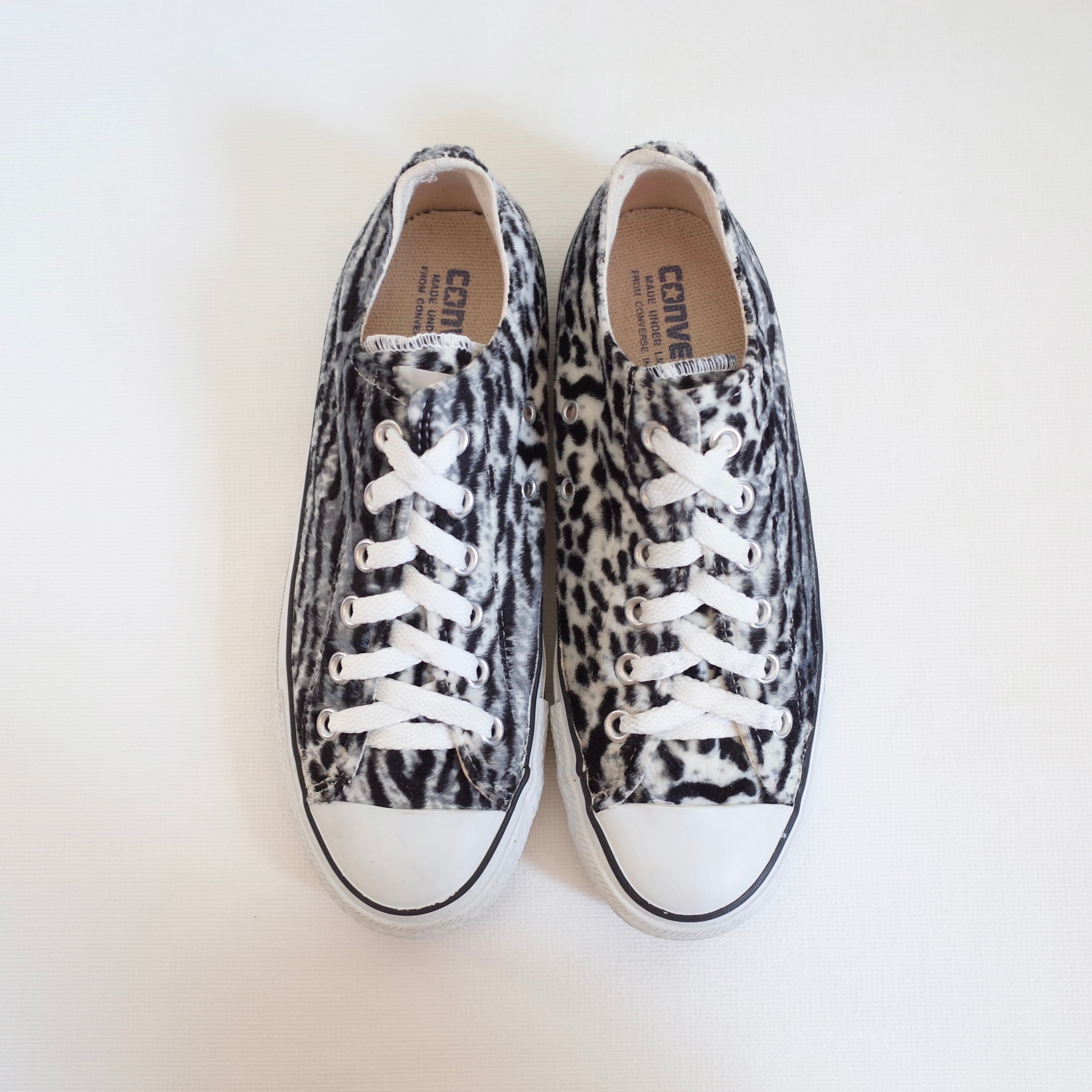 90s ALL STAR OX size5 "leopard"