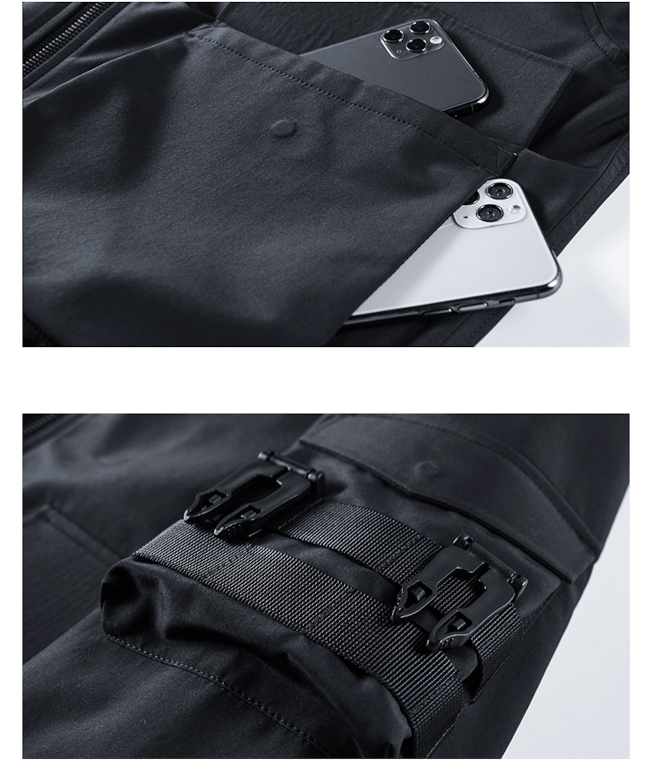 HOGEX HG21CJK026 ベスト付きボンバージャケット