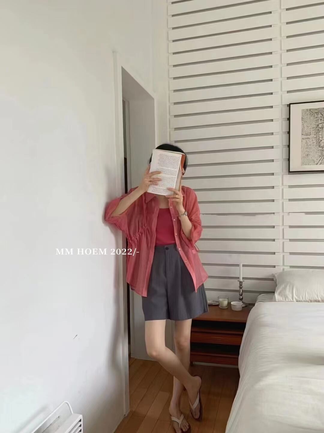 ドローコードブラウス AJ42441-2053