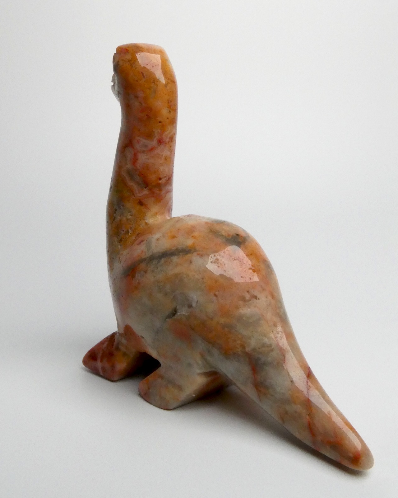 Crazy Lace Agate クレイジーアゲート ⭓ 恐竜 ⭔ CARVING