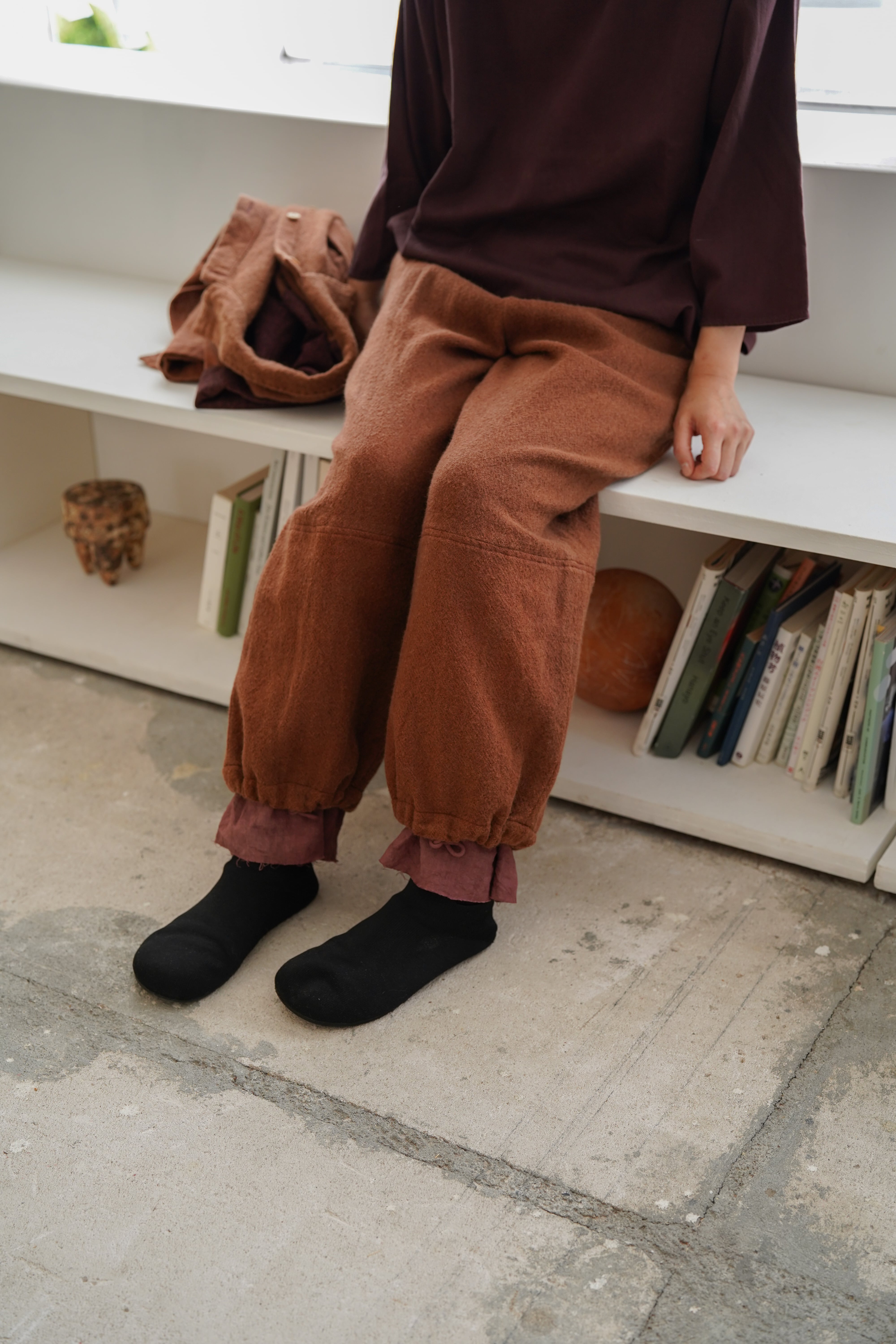 予約販売:Sheep Layer Pants / 草木染