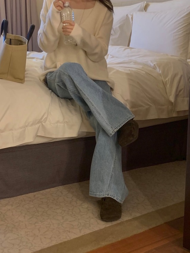 (予約) miel / 110 Denim pants 1color