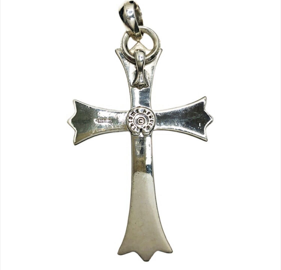 CHROME HEARTS クロムハーツ CH CRS LG W BALE P/BD ラージCHクロス W