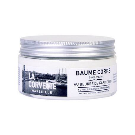 La Corvette BAUME CORPS オーガニックボディクリーム 200ml オリーブ＆シアバター（AU BEURRE DE KARITE BIO）