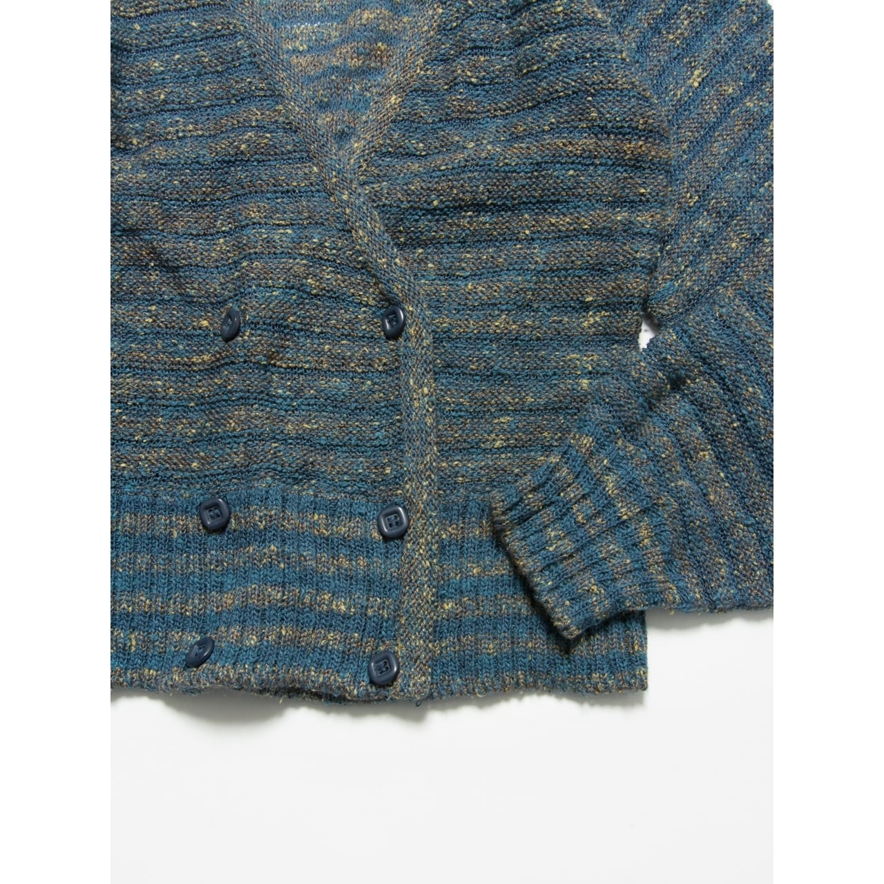 【Made in Italy】Oversized double breasted knit cardigan（イタリア製 オーバーサイズカーディガン ニットジャケット）3e