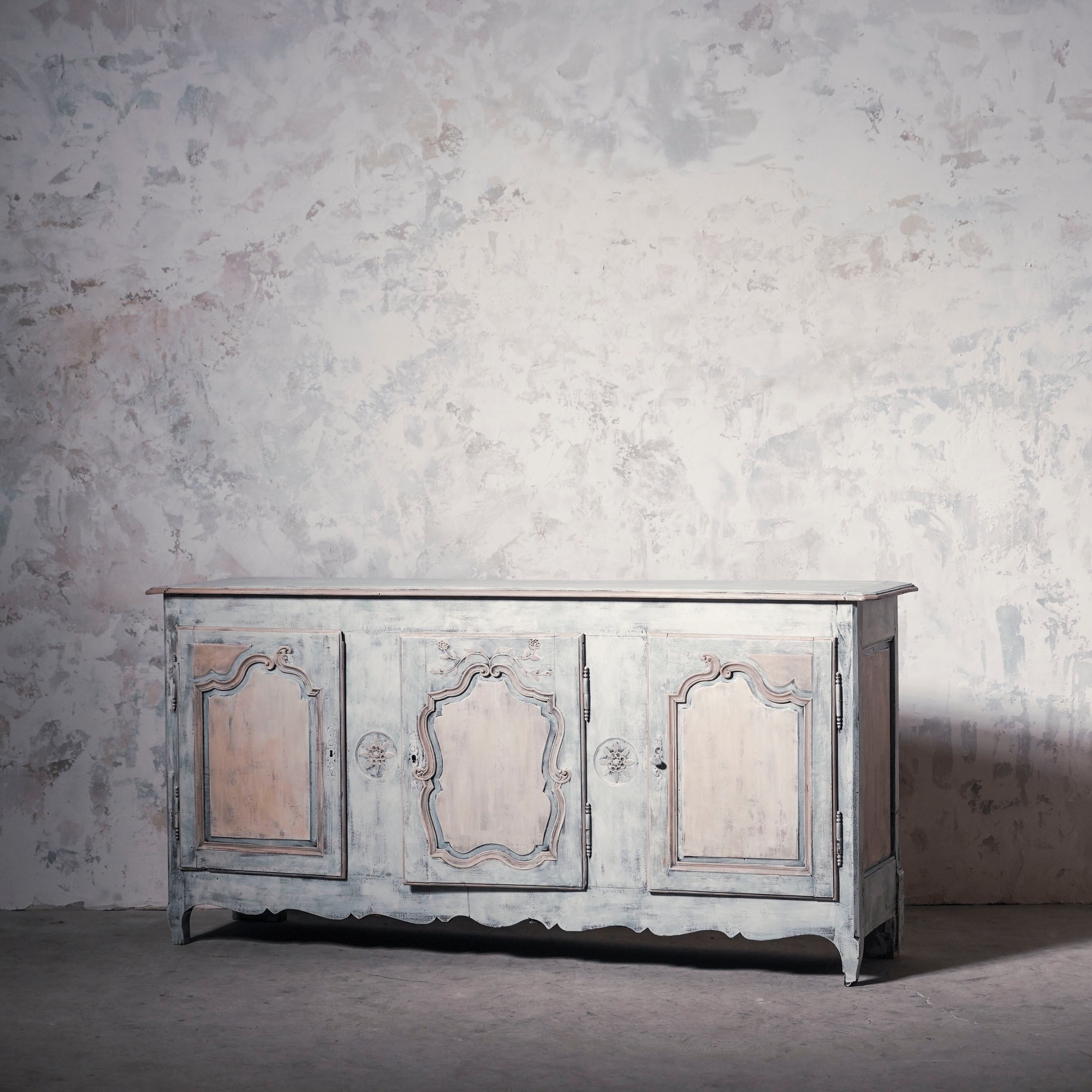 サイドボード/フレンチサイドボード/フランスアンティーク/ペイント家具/空間装飾/店舗什器