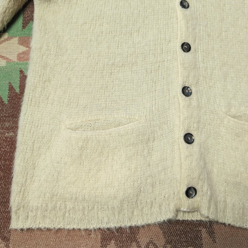 60s～ YOUNG BREED by REVERE Mohair Cardigan （XL） | Wonder Wear ...