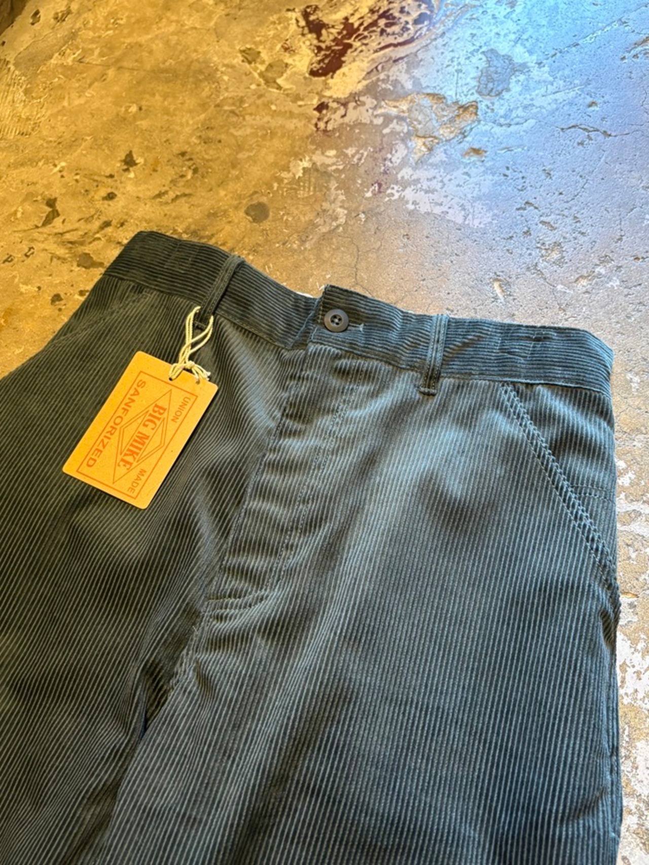 BIG MIKE / CORDUROY EASY PAINTER PANTS / コーデュロイパンツ / ペインターパンツ / 102647510 / GREEN - 2