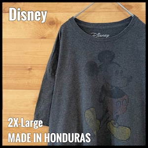 Disney ミッキーマウス プリント Tシャツ Xxl ビッグサイズ 大きいサイズ ビッグシルエット ディズニー Us古着 アメリカ古着 古着屋手ぶらがbest