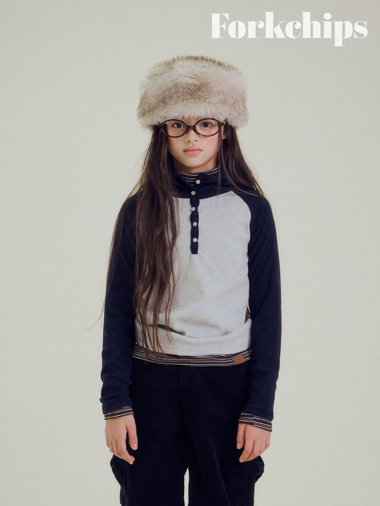 FORK CHIPS［取寄］dow hood tee 26winter