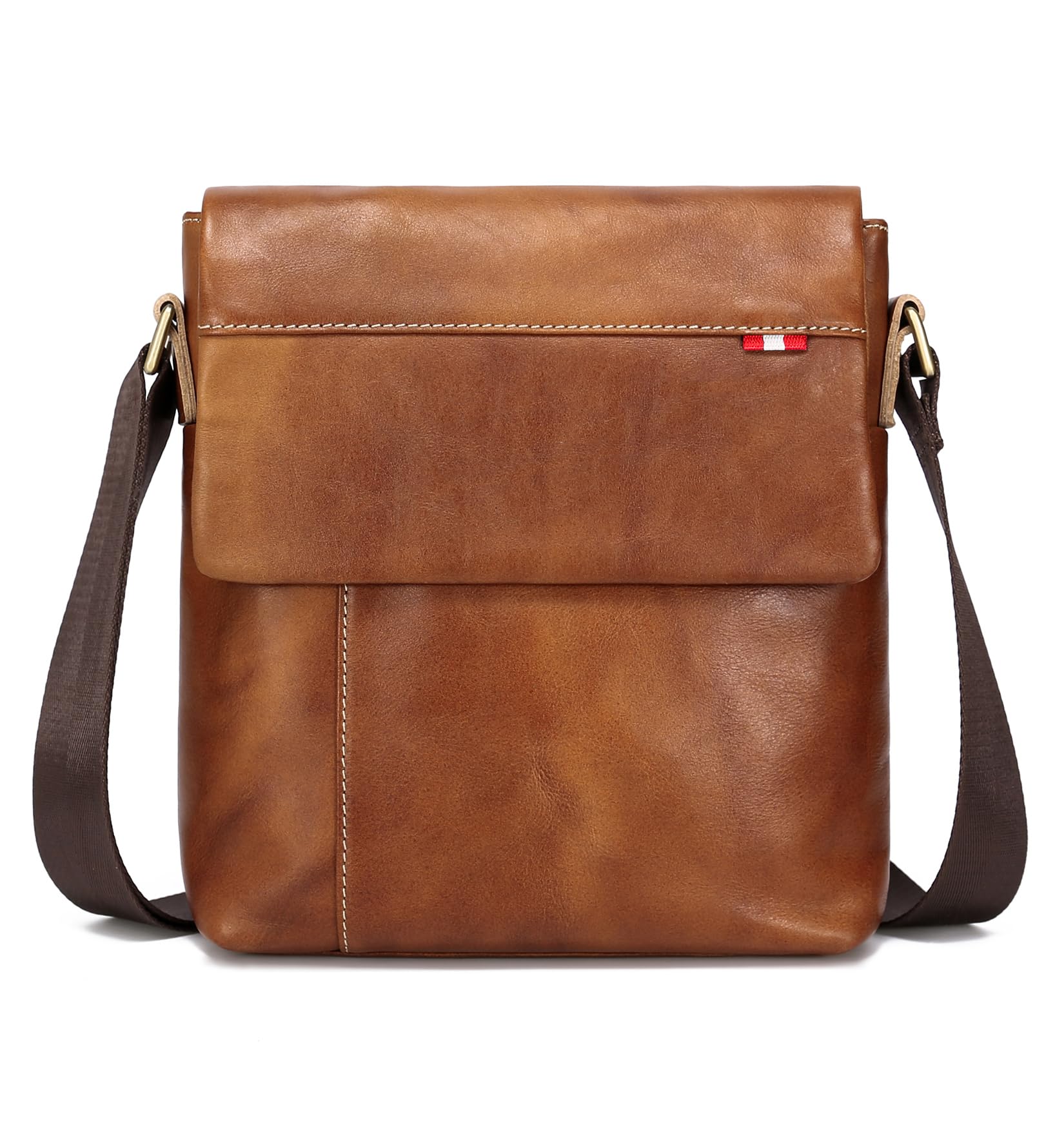 PRADA プラダ ロゴ ディアスキン レザー ショルダーバッグ メンズ