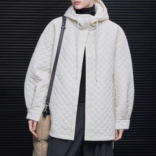 キルティングフーディージャケット ・20164