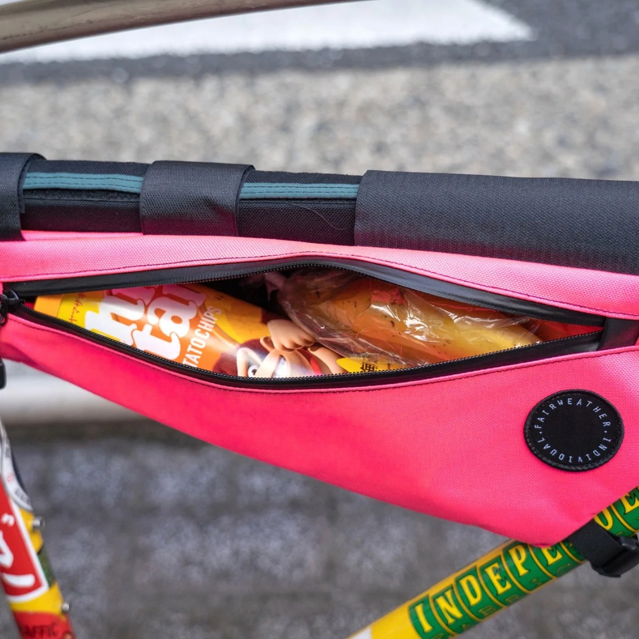 FAIRWEATHER】FRAME BAG HALF(CORDURA/LEOPARD) | Humhumhug FAIRWEATHER】FRAME BAG HALF(CORDURA/LEOPARD) | Humhumhug