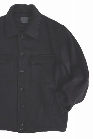 Angora Shaggy Shirt Jacket