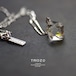 【040 Midnight Collection】 オイルインクォーツ 鉱物原石 シルバー925 ネックレス 天然石 アクセサリー