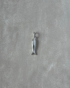 longtail fish charm silver