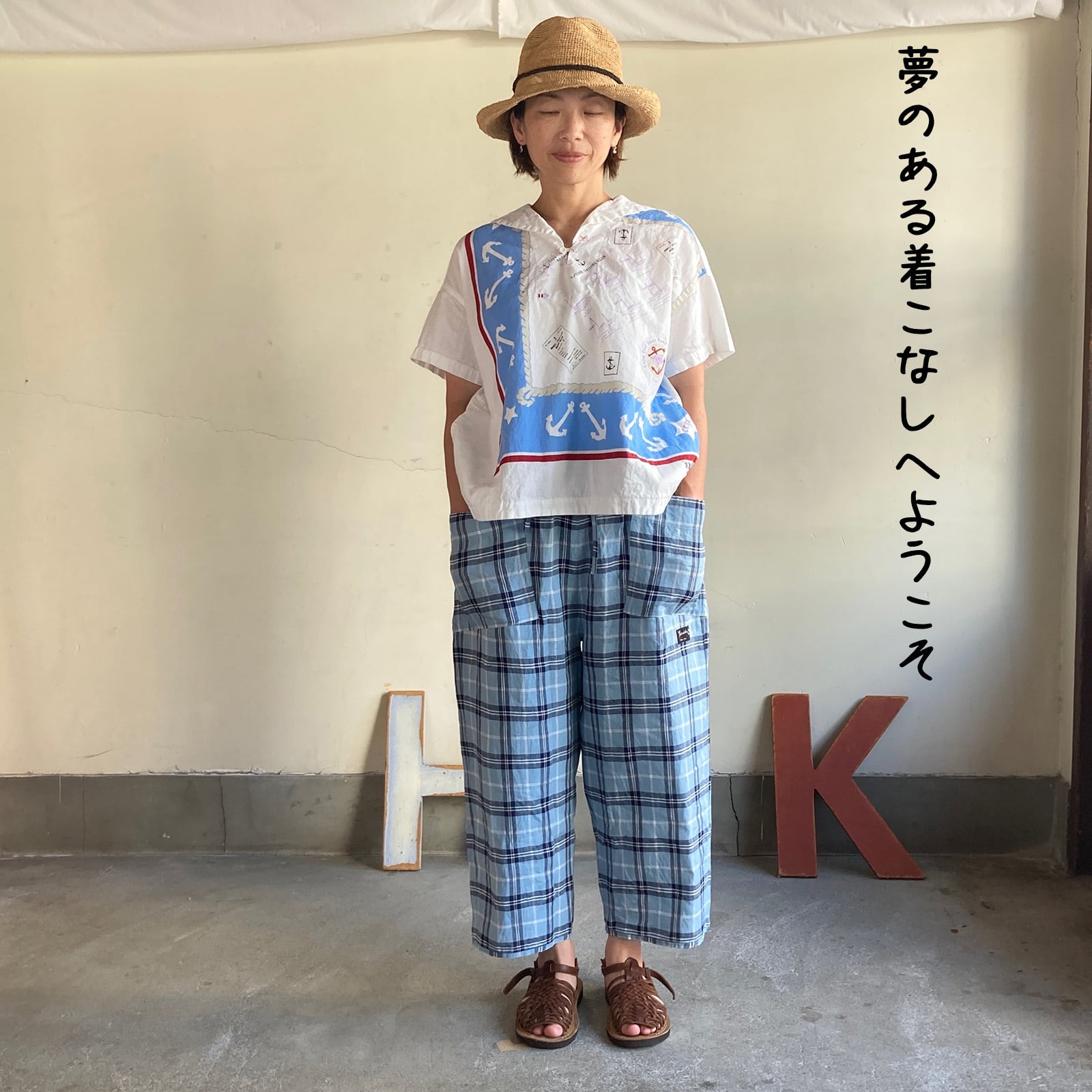 Popelin グリーンチェックロンパース　18-24m グリーンチェックロンパース 70 - メルカリ